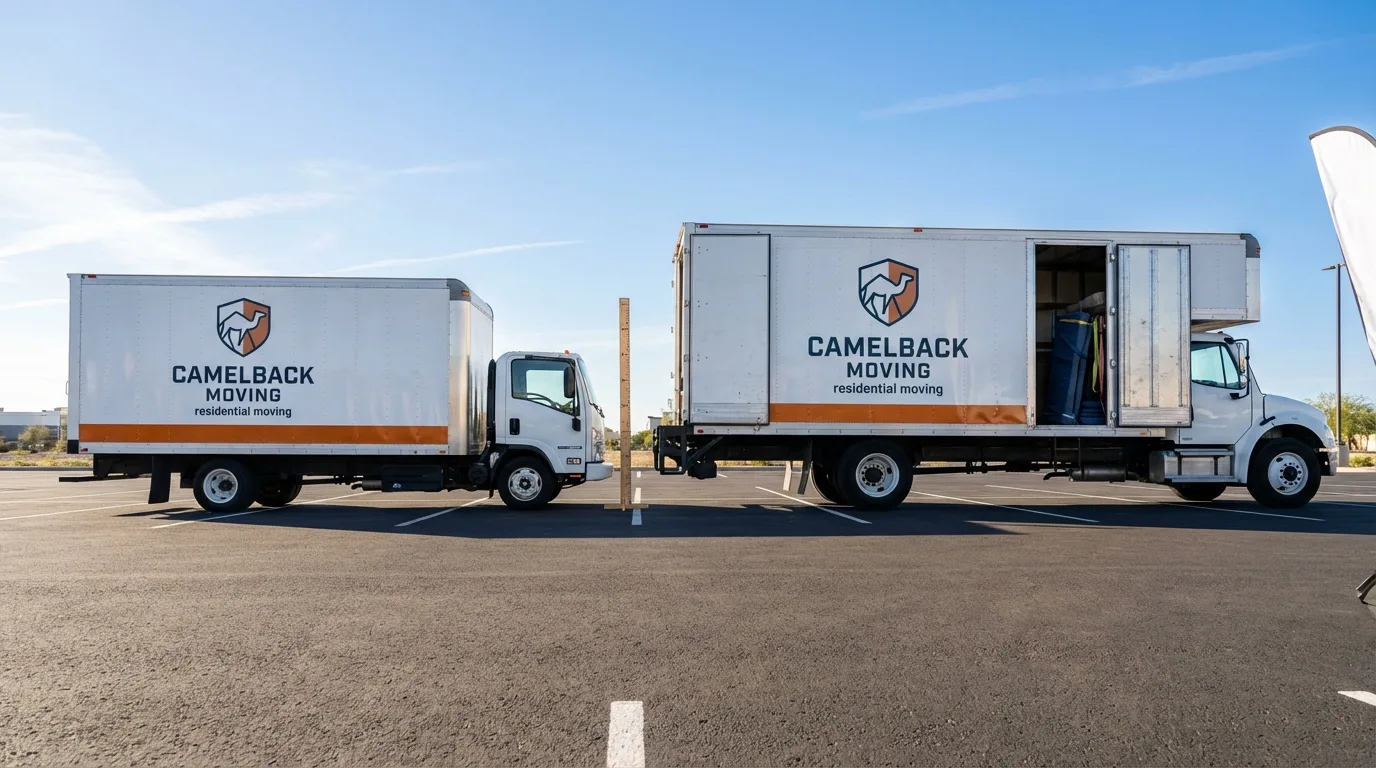 Moving truck size capacity guide in San Juan Bautista